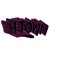 Texas Houston Sticker by Voodoo Doughnut
