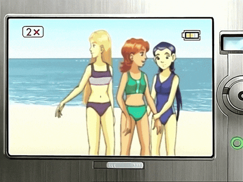 Cat-fox giphyupload summer disney beach GIF