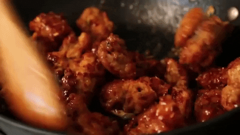 Korean Fried Chicken GIF by Asian American and Pacific Islander Heritage