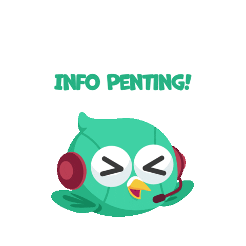 Shop Bird Sticker by Tokopedia