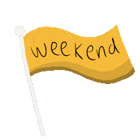 saraadel_cc weekend relax holidays sunday Sticker