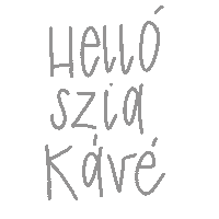 Szia Hello Sticker by barbhandesign