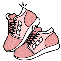 lornajaneactive workout running run sneakers Sticker