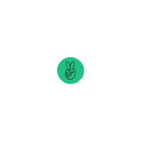 Peace Zero Waste Sticker by VYTAL