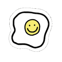 Happy Egg Sticker by Hellomatina