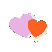 Hearts Sticker by Shelly Saves the Day
