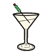 Martini Figsscrubs Sticker by FIGS