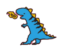Band 恐竜 Sticker by ねぐせ。(Neguse.)