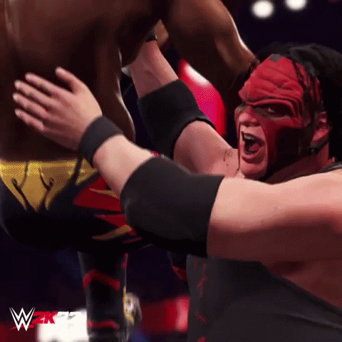 2k games wwe wrestling video game GIF