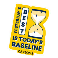 Thinkbigstartsmall Sticker by CARSOMEMY