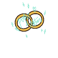 Wedding Sticker by Percolate Galactic
