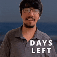 22 DAYS LEFT