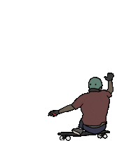 Skateboard Drifting Sticker by PrismSkateCo