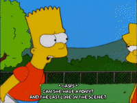 convincing lisa simpson GIF
