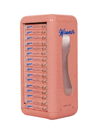 Waffeln Automat Sticker by Manner ...mag man eben