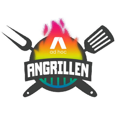 Angrillen Sticker by ad hoc