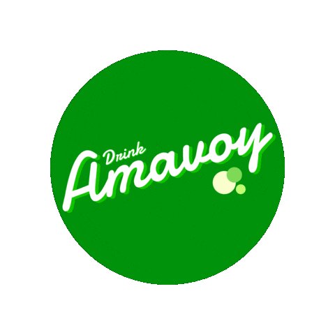 Amavoy giphygifmaker bubbles soft drink tarragon Sticker