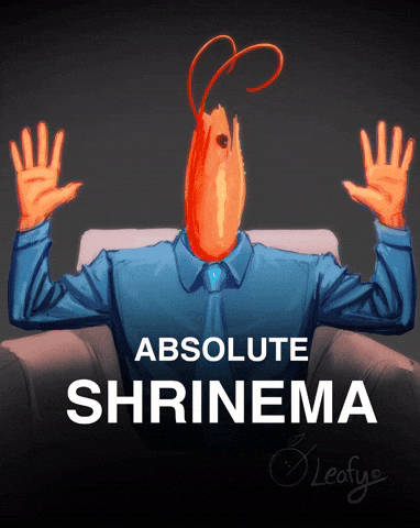 Leafy_illustrations shrimp absolute cinema shrimp meme absolute cinema shrimp GIF
