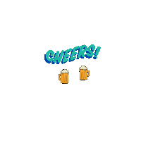Cheers Celebrating Sticker by Main Street Hanford