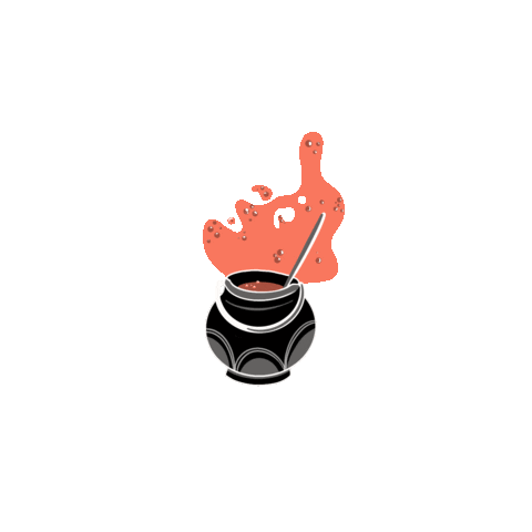 AStudioDesign halloween witchcraft curse potion Sticker