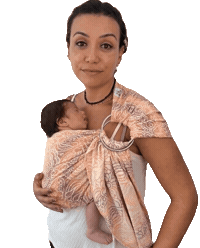 Wrap Babywearing Sticker by Mamy Mamy