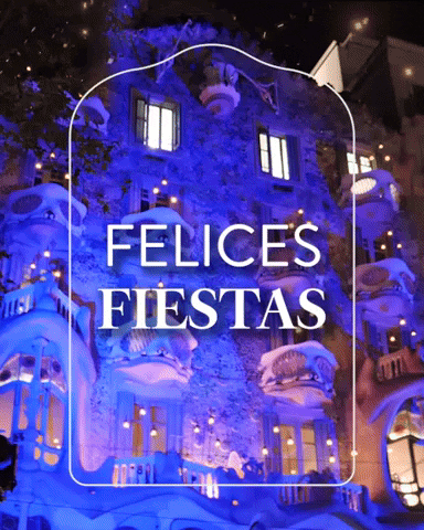 Happy New Year Christmas GIF by Casa Batlló
