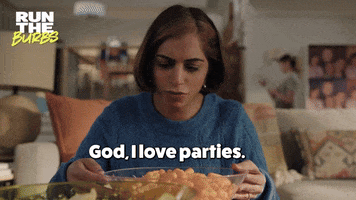 Party Family GIF by Run The Burbs