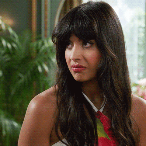 season 1 eye roll GIF by The Good Place