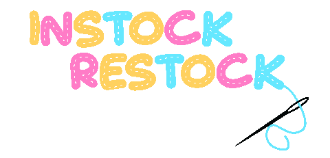 Fabric Restock Sticker by Cloth Cuts
