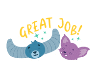 Happy Best Friends Sticker by Royce Hare