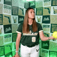 South Florida Horns Up GIF by USF Athletics