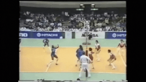 Vintage Power GIF by Volleyball World