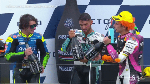 Sport Cheers GIF by MotoGP