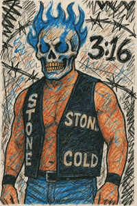 Stone Cold Art GIF
