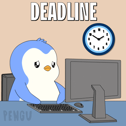 Working Work Day GIF by Pudgy Penguins