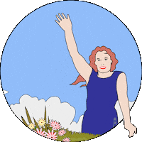 Good Bye Airplane Sticker