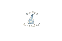 Happy Birthday Party Sticker