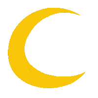 Moon Lune Sticker