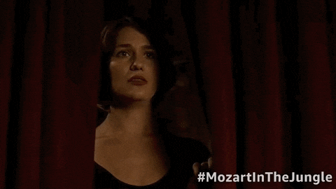 season 4 hiding GIF by Mozart In The Jungle