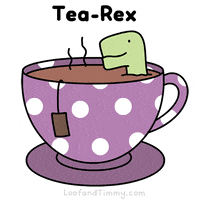 loofandtimmy kawaii drink adorable tea GIF