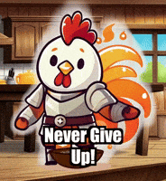 Never Give Up Perseverance GIF by Zorooster