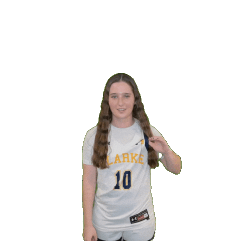 Clarke Athletics Sticker by Clarke University