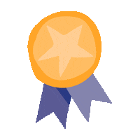 LovelySkin win winner award badge Sticker