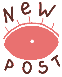 Post Eyes Sticker