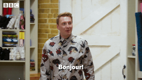 Bonjour GIF by BBC