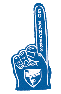 Denver Colorado Foam Finger Sticker by Regis University