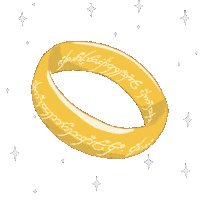 jardimdayavanna ring lotr sda thering Sticker