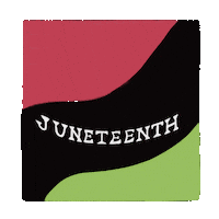 Freedom Day Black History Sticker