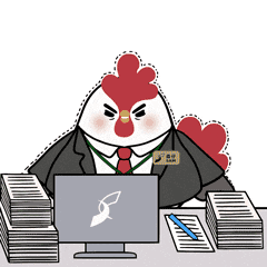 Angry Office Sticker by 澳娛綜合