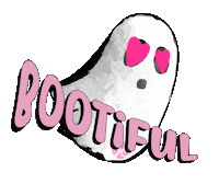 Ghost Sticker by Paulova Palacios